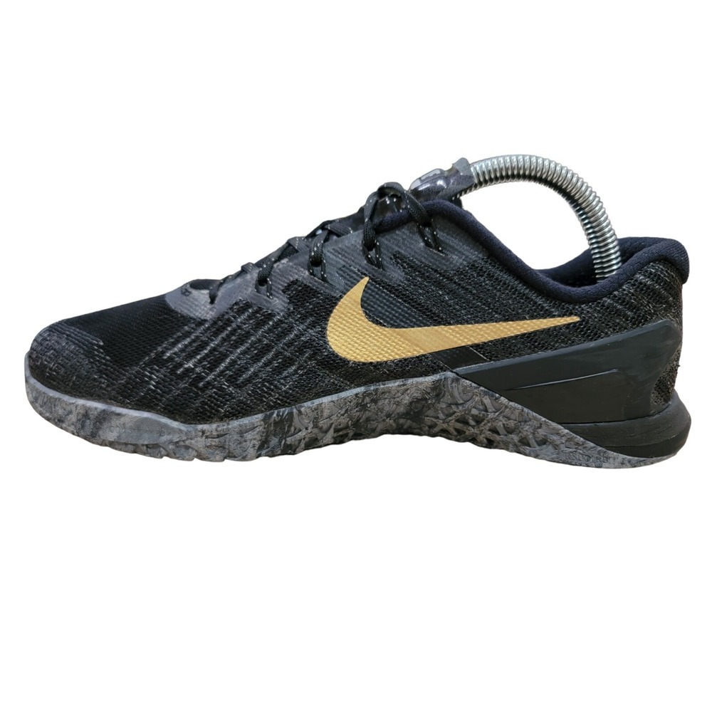 Nike Metcon 3 Amp Women's Sz 8.5 Knit Black Crossfit Athletic Shoes 849808-003 - Picture 6 of 12